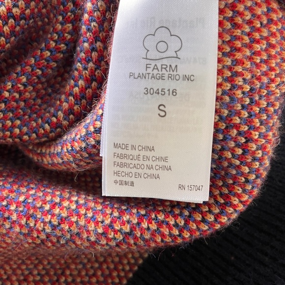 FARM Rio Multicolor Patterned Sweater - Picture 6 of 8